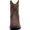 imageGLOBALWIN Womens Mid Calf The Western Cowboy Boots Fashion Cowgirl Boots For Women Low Heel22yy10 Brown