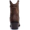imageGLOBALWIN Womens Mid Calf The Western Cowboy Boots Fashion Cowgirl Boots For Women Low Heel22yy10 Brown