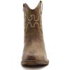 imageGLOBALWIN Womens Mid Calf The Western Cowboy Boots Fashion Cowgirl Boots For Women Low HeelCamel