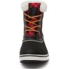 image:imageGLOBALWIN Womens 1727 Waterproof Snow Boots 9 M US Womens 1727BLACKRED