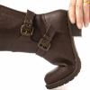 image:imageGLOBALWIN Womens Knee High Fashion Boots For Women21yy10 Brown