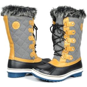 image:imageKingshow Womens Globalwin Grey Waterproof Winter Boots  85 DM US Womens