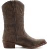 image:imageGLOBALWIN Black Cowboy Boots For Women Cowgirl Boots With Low Heel Comfortable Embroidered Western Boots Snip Toe MidCalf Boots25yy02brown