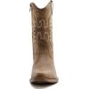 image:imageGLOBALWIN Black Cowboy Boots For Women Cowgirl Boots With Low Heel Comfortable Embroidered Western Boots Snip Toe MidCalf BootsCamel
