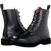 image:imageGLOBALWIN Womens Combat Boots Lace Up Boots For Women Ankle Booties For Women Low Heel19yy26 Black