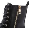 image:imageGLOBALWIN Womens Combat Boots Lace Up Boots For Women Ankle Booties For Women Low Heel21yy19 Black
