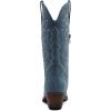 image:imageGLOBALWIN Womens Mid Calf Western Cowboy Boots Cowgirl Boots for Women with Floral Embroidery Side Zipper Chunky Heel23yy13 Denim Blue