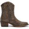 image:imageGLOBALWIN Cowboy Boots For Women Cute Cowgirl Boots Womens Western Boots With Embroidery Side Zipper Chunky Heel23yy16 Brown