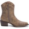 image:imageGLOBALWIN Cowboy Boots For Women Cute Cowgirl Boots Womens Western Boots With Embroidery Side Zipper Chunky Heel23yy16 Camel