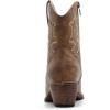 image:imageGLOBALWIN Cowboy Boots For Women Cute Cowgirl Boots Womens Western Boots With Embroidery Side Zipper Chunky Heel23yy16 Camel2