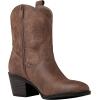 image:imageGLOBALWIN Cowboy Boots for Women  Classic Round Toe Western Booties with Comfort Insole  Embroidered Almond Toe Cowgirl Boots Versatile 2 Block Heel Fashion Boots for Concerts amp Daily Wear19yy16 Camel