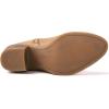 image:imageGLOBALWIN Cowboy Boots for Women  Classic Round Toe Western Booties with Comfort Insole  Embroidered Almond Toe Cowgirl Boots Versatile 2 Block Heel Fashion Boots for Concerts amp Daily Wear19yy16 Khaki