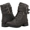 image:imageGLOBALWIN 1903 Womens Fashion Low Heels Lace Up Ankle Boots Combat Boots For Women1903grey