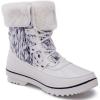image:imageGLOBALWIN Womens 1706 White Print Snow Boots 10M US