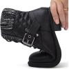 image:imageGLOBALWIN Womens Ankle Booties Fashion Combat Boots2102black