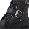 image:imageGLOBALWIN Womens Ankle Booties Fashion Combat Boots2102black