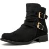 image:imageGLOBALWIN Womens Ankle Boots Fashion Booties For Women Low Heel21yy09 Black2