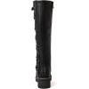 image:imageGLOBALWIN Womens Boots Back Lace Up Fall Winter Fashion Knee High Boots For Women22yy08 Black