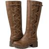 image:imageGLOBALWIN Womens Boots Back Lace Up Fall Winter Fashion Knee High Boots For Women22yy08 Camel