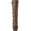 image:imageGLOBALWIN Womens Boots Back Lace Up Fall Winter Fashion Knee High Boots For Women22yy08 Camel2