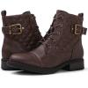 image:imageGLOBALWIN Womens Combat Boots Ankle Booties Fashion Comfortable Boots For Women21yy03 Brown
