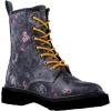 image:imageGLOBALWIN Womens Combat Boots Lace Up Ankle Booties For Women Low Heel19yy25 Grey
