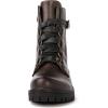image:imageGLOBALWIN Womens Combat Boots Lace Up Boots For Women Ankle Booties For Women Low Heel22yy03 Brown