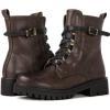image:imageGLOBALWIN Womens Combat Boots Lace Up Boots For Women Ankle Booties For Women Low Heel22yy03 Brown