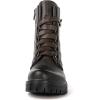 image:imageGLOBALWIN Womens Combat Boots Lace Up Boots For Women Ankle Booties For Women Low Heel22yy03 Grey