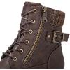 image:imageGLOBALWIN Womens Combat Boots Lace Up Boots For Women Ankle Booties With Low Heel Fashion Dressy Short Boots21yy18 Brown