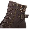 image:imageGLOBALWIN Womens Combat Boots Lace Up Boots For Women Ankle Booties With Low Heel Fashion Dressy Short Boots21yy18 Brown2