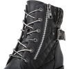 image:imageGLOBALWIN Womens Combat Boots Lace Up Comfortable Ankle Booties For Women Low Heel21yy16 Black