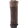 image:imageGLOBALWIN Womens Fashion Low Heels Lace Up Ankle Boots1842 Brown
