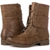 image:imageGLOBALWIN Womens Fashion Low Heels Lace Up Ankle Boots22yy06 Camel