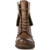 image:imageGLOBALWIN Womens Fashion Low Heels Lace Up Ankle Boots22yy06 Camel