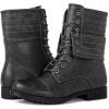 image:imageGLOBALWIN Womens Fashion Low Heels Lace Up Ankle Boots22yy06 Grey