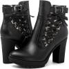 image:imageGLOBALWIN Womens High Heel Boots For Women21yy06black
