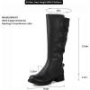 image:imageGLOBALWIN Womens Knee High Fashion Boots Riding Boots For Women21yy10 Black2