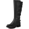 image:imageGLOBALWIN Womens Knee High Fashion Boots Riding Boots For Women21yy10 Black2