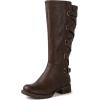 image:imageGLOBALWIN Womens Knee High Fashion Boots Riding Boots For Women21yy10 Brown2