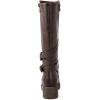 image:imageGLOBALWIN Womens KneeHigh Riding Boots Tall Fashion Boots with Chunky Low Heel amp Side Zipper Everyday Wear Casual Boots For Women19yy15 Brown2