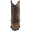 image:imageGLOBALWIN Womens Mid Calf The Western Cowboy Boots Fashion Cowgirl Boots For Women Low Heel22yy10 Brown 1