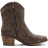 image:imageGLOBALWIN Womens Mid Calf The Western Cowboy Boots Fashion Cowgirl Boots For Women Low Heel22yy10 Brown 1