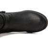image:imageGLOBALWIN Womens Motorcycle Boots Mid Calf Boots Low Heels22yy05 Black