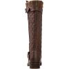 image:imageGLOBALWIN Womens Quilted Knee High Boots For Women Low Heel Comfortable Fashion Riding Boots19yy01brown