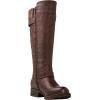 image:imageGLOBALWIN Womens Quilted Knee High Boots For Women Low Heel Comfortable Fashion Riding Boots19yy01brown