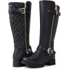 image:imageGLOBALWIN Womens Quilted Knee High Boots Low Heel Comfortable Fashion Dressy Riding Boots For Women19yy03 Black2