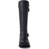image:imageGLOBALWIN Womens Quilted Knee High Boots Low Heel Comfortable Fashion Dressy Riding Boots For Women19yy03 Black2