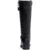 image:imageGLOBALWIN Womens Quilted Knee High Boots Low Heel Comfortable Fashion Dressy Riding Boots For Women19yy03black
