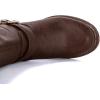 image:imageGLOBALWIN Womens Quilted Knee High Boots Low Heel Comfortable Fashion Dressy Riding Boots For Women19yy03brown2